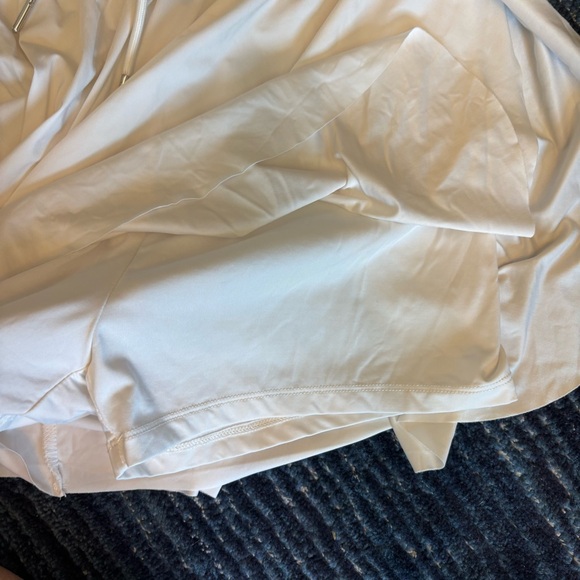 Love Tree Two In One White Drawstring Active Skort Small - Picture 5 of 6